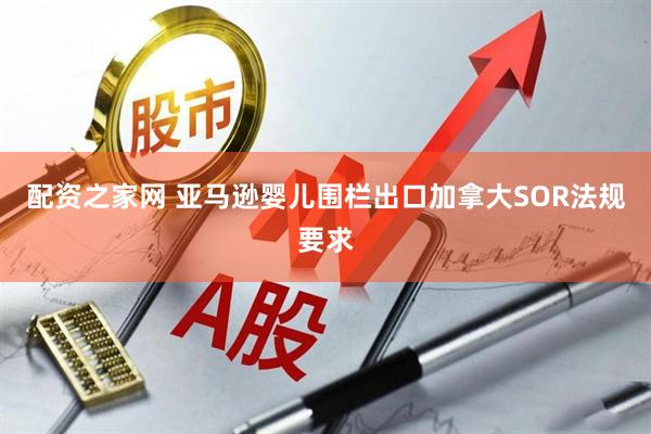 配资之家网 亚马逊婴儿围栏出口加拿大SOR法规要求