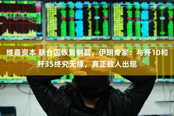 维嘉资本 联合国恢复制裁，伊朗专家：与歼10和歼35终究无缘，真正敌人出现